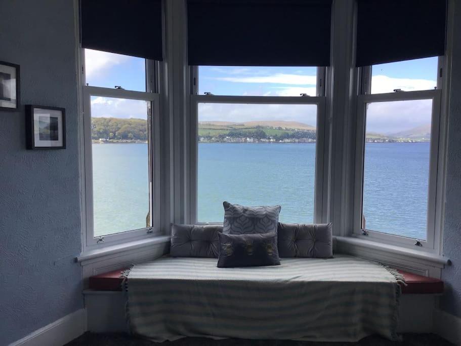 Bellevue Bute, Luxury 2 Bedroom Sea View Flat Rothesay Exterior photo